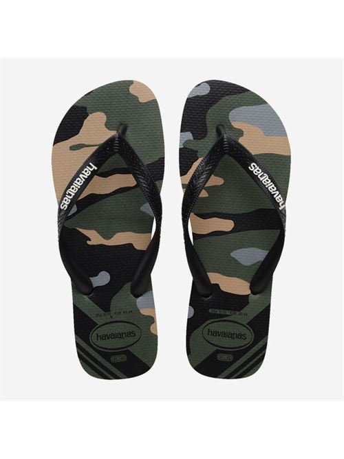 Infradito uomo colore verde camuflage HAVAIANAS | TOP CAMUGREEN OLIVE